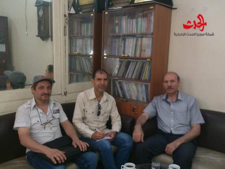 رئيس فرع حمص لنقابة الفنانين &quot;أمين رومية&quot; لسورية الحدث : عانينا الكثير في سنوات الأزمة ولكن إرادة الحياة أقوى 