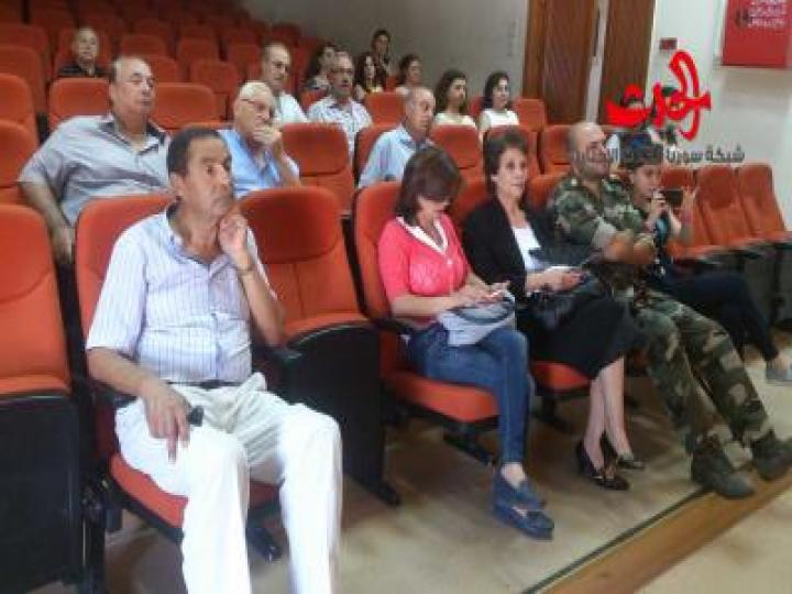 العلمانية بخصائص عربية : محاضرة للعميد الركن رجب ديب في ثقافي مرمريتا بحمص  