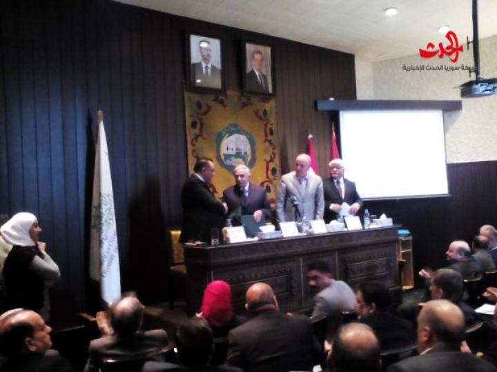 توقيع برتوكول مشتركة بين غرفة تجارة السورية والعراقية