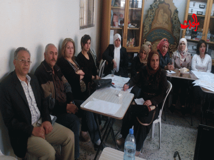              الصحة الإنجابية .. مشروع منهج صحي في مركز الباسل للتدريب بحمص 