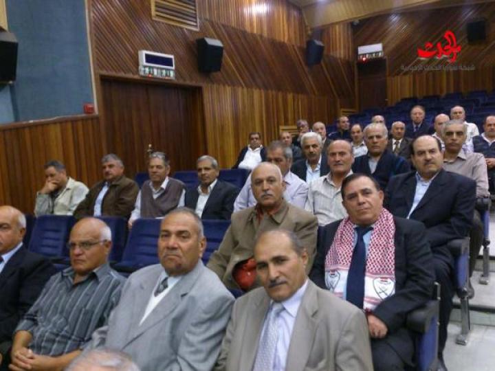الجمعية العمومية لرابطة المحاربين القدماء تعقد اجتماعها السنوي في حمص 