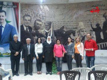 نادي حمص الأدبي يقيم امسية شعرية في المركز الثقافي المحدث في الزهراء في حمص 