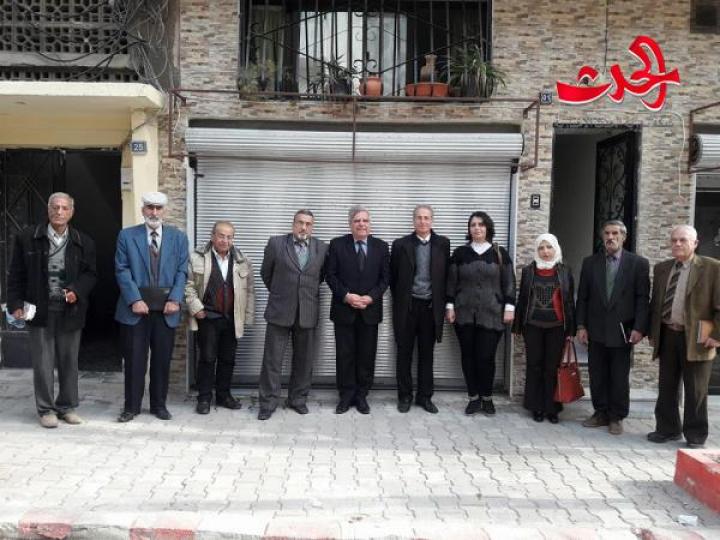                 أمسية ادبية شعرية في ملتقى الركن الثقافي الوطني في حمص 