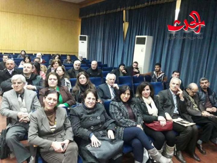 ملتقى القرداحة الثقافي ينشد أشعاره في ثقافي حمص  