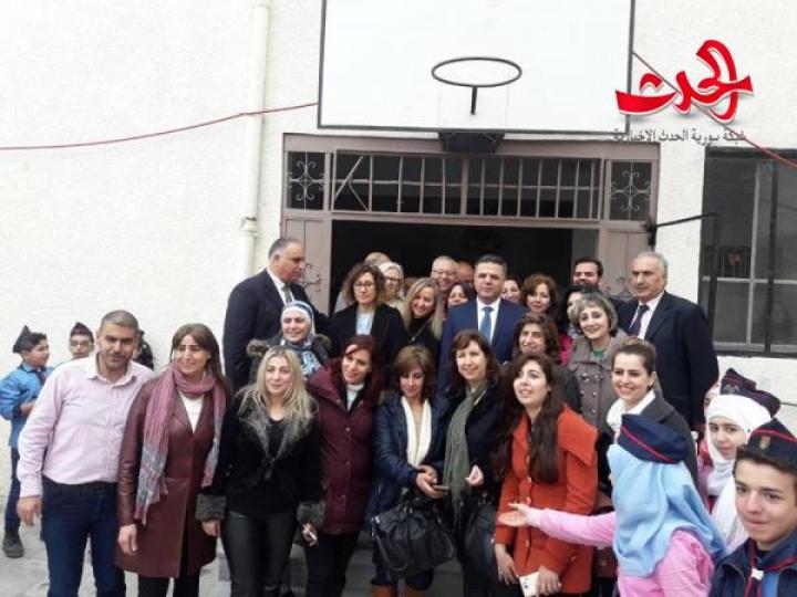استعدوا للالتحاق بالمدرسة .. مشروع في حمص يطلق من قبل وزارة التربية 