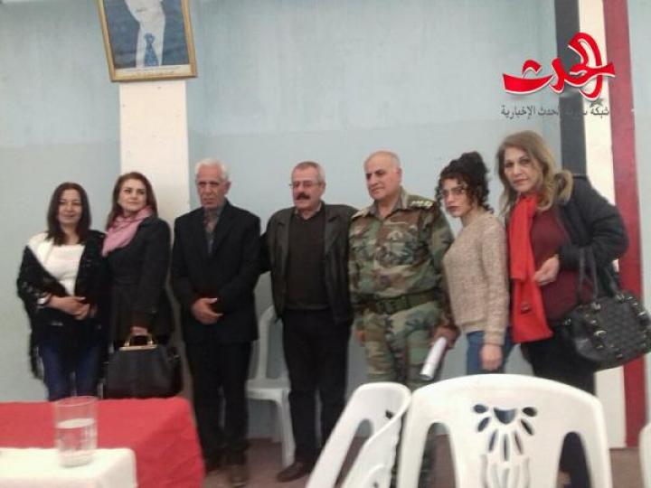 ثقافي شين في محافظة حمص يحتفل بأعياد آذار