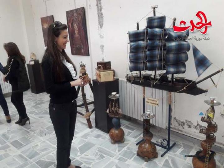 معرض للأشغال اليدوية والاعمال الفنية &quot; في مركز مرمريتا الثقافي