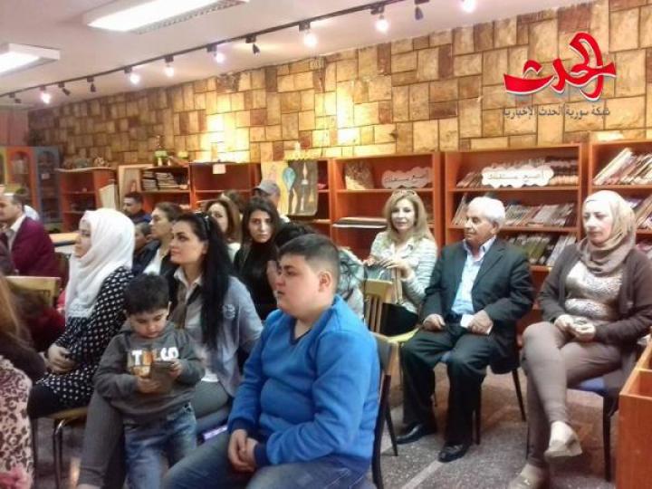 حفل لتكريم اطفال حمص  الفائزين بالمسابقات الثقافية والادبية التي اقامتها وزارة الثقافة العام الماضي