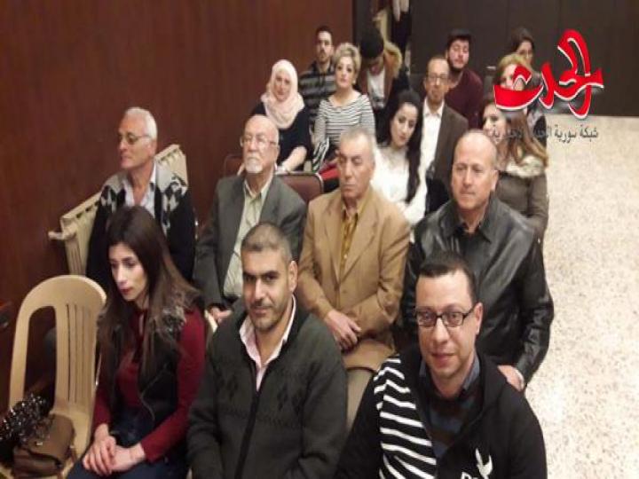             افتتاح الاسبوع الثقافي في مكتبة روبرت كريستوفر سكاف في حمص