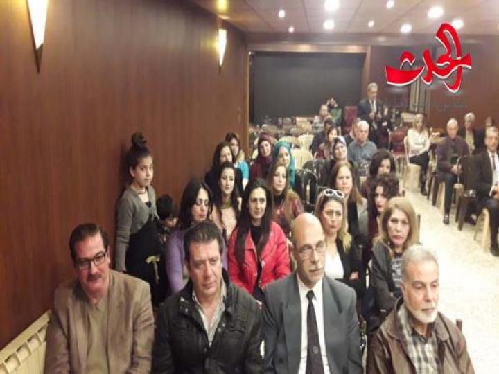 نادي الركن الثقافي الوطني يستكمل فعالياته في مكتبة روبرت كريستوفر سكاف في حمص