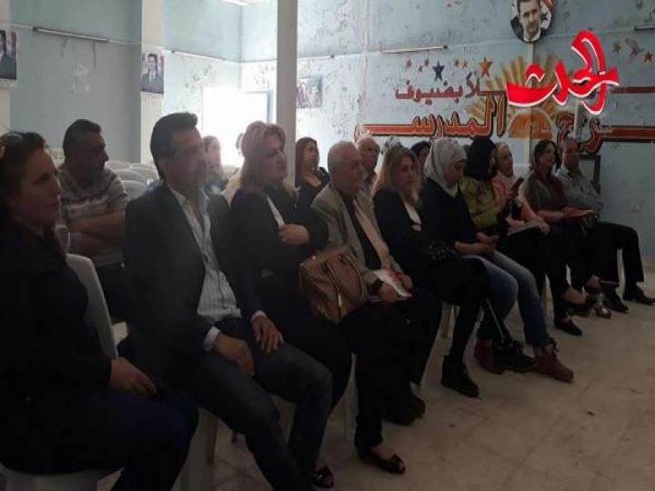 شين تحتفل باعياد نيسان مع ملتقى الركن الثقافي بحمص والمركز الثقافي بشين