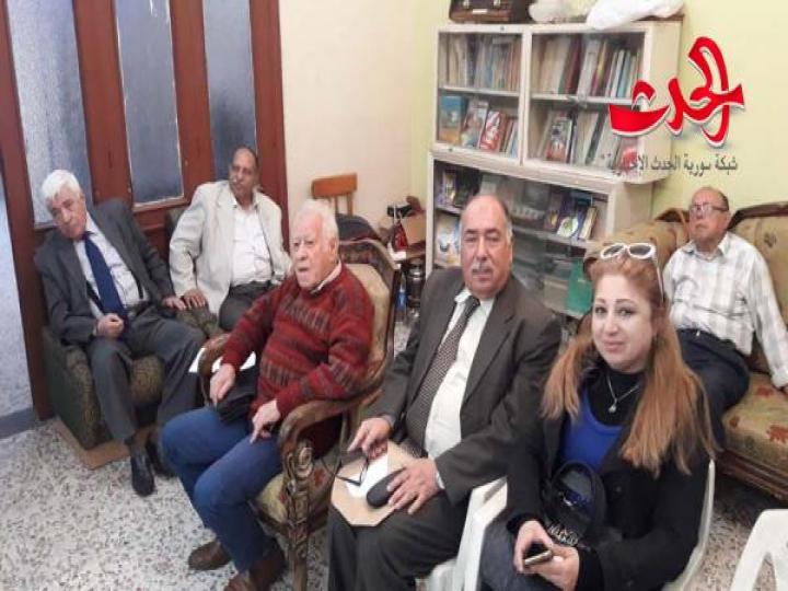 أمسية شعرية في رابطة الخريجين الجامعيين في حمص بمناسبة عيد الجلاء 