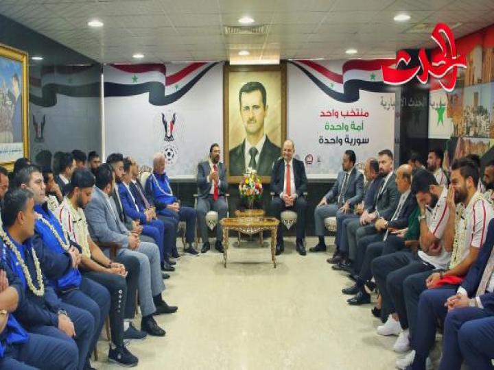 السفارة السورية في أبو ظبي تكرم المنتخب السوري لكأس آسيا