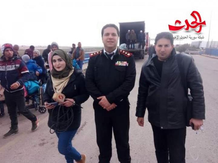 دفعة جديدة من المهجرين السوريين تعود من مخيمات اللجوء في الأردن للوطن