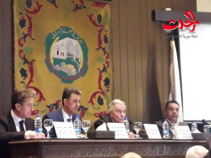 اجتماع الهيئة العامة السنوي العادي لغرفة تجارة دمشق  غسان قلاع: تراجع نسبة المنتسبين إلى غرفة تجارة دمشق بنسبة ٦٥%