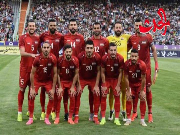 منتخب سورية يتحضر للقاء نظيره الأوزبكي ودياً استعدادا لتصفيات آسيا وكأس العالم