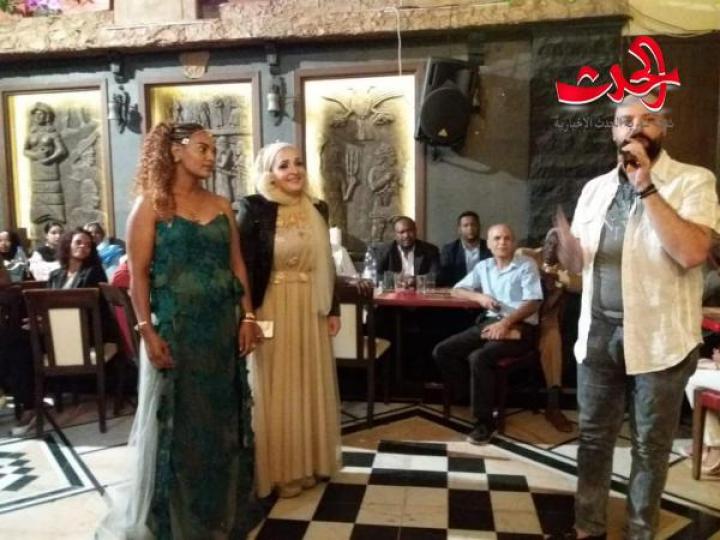 عرض أزياء من درجة النجوم للمصممة السورية اميرة شيخاني والإثيوبية وسن هائل