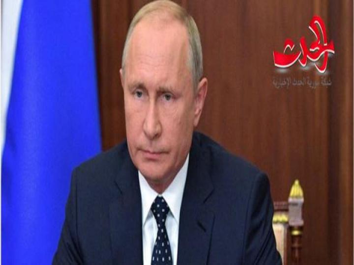 بوتين يجدد التأكيد على احترام وحدة سورية وسلامة أراضيها
