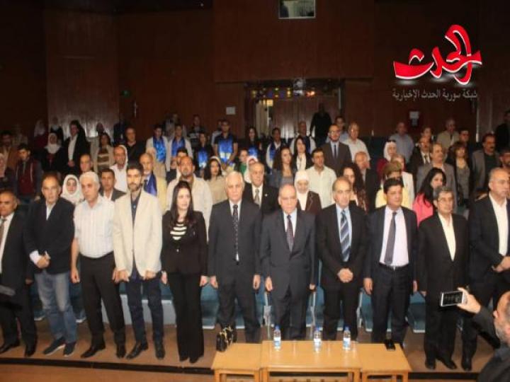 احتفالية حزب العهد الوطني بمناسبة العيد الذهبي لاتحاد الكتاب العرب 