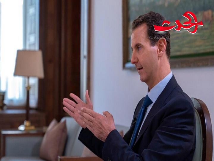 الرئيس الأسد يوجه رسالة لأسير في السجون الإسرائيلية