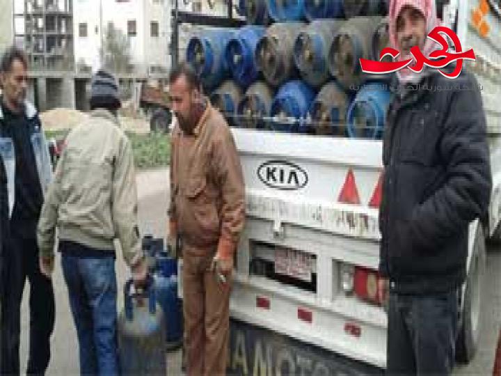 مدير الغاز : ختم سيارات توزيع الغاز منعاً لسرقة الأسطوانات