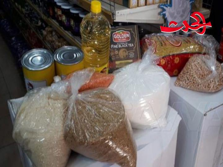 السورية للتجارة : تخصيص 20 ألف سلة غذائية لدمشق وريفها..زيادة المبيعات 300% خلال الشهر الماضي
