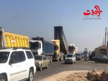 الحكومة الأردن ترفع رسوم التراتزيت على الشاحنات والبضائع السورية 