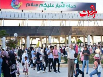 تزايد عدد الزوار إلى معرض دمشق الدولي 