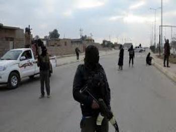 وضع حواجز  لمسلحين ملثمين بالريف الغربي لمحافظة درعا