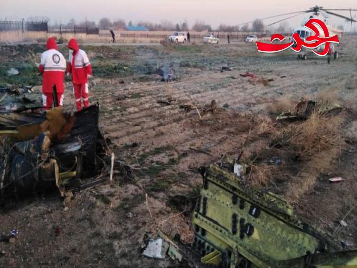 مقتل جميع الركاب.. تحطم طائرة مدنية أوكرانية في إيران