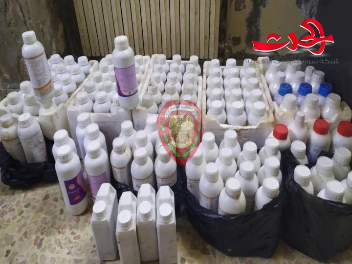 إلقاء القبض على أشخاص امتهنوا سرقة الأدوية البيطرية والأعلاف في حماة