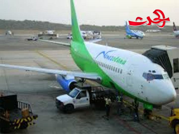 عودة شركة الطيران الفنزويلية إلى مطار دمشق الدولي مطلع الشهر القادم