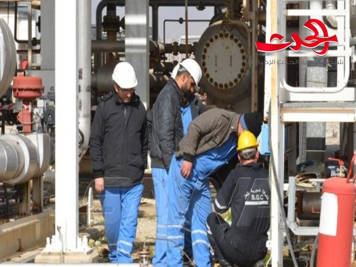 البدء بإصلاح الاضرار الناجمة عن الاعتداءات الارهابية على المنشآت النفطية في حمص