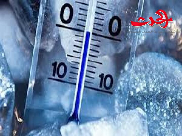 انخفاض في درجات الحرارة وتوقعات بهطولات ثلجية في دمشق