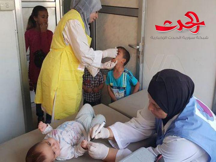 وزارة الصحة تطلق حملة تلقيح ضد شلل الاطفال