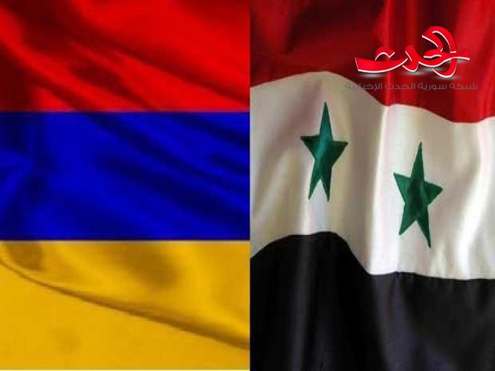 اتفاقية للاتصال الجوي المباشر بين سورية وأرمينيا