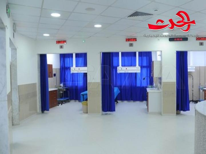 افتتاح قسم الاسعاف الجديد في مشفى المجتهد بطاقة استيعابية 1200 مريض