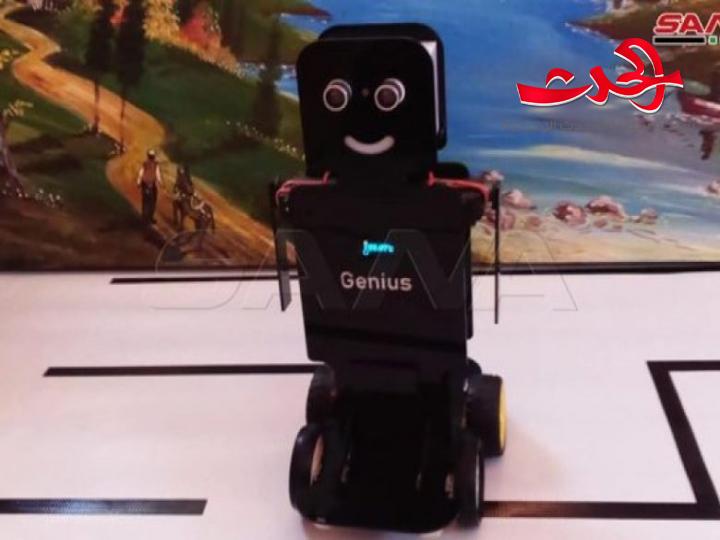 فريق سوري متخصص بالتكنولوجيا يصمم روبوتا سوريا لفحص كورونا عن بعد