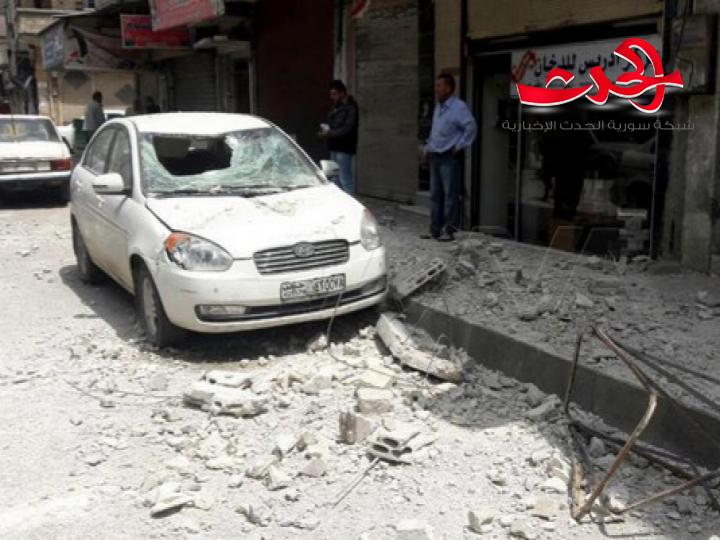 بالفيديو.. خطأ بشري ينجم عنه انفجار بموقع عسكري في حمص