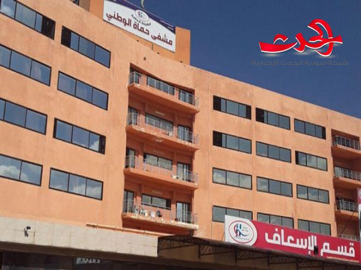 إصلاح 32 جهاز طبي في مشفى حماة الوطني بجهود كوادر المشفى