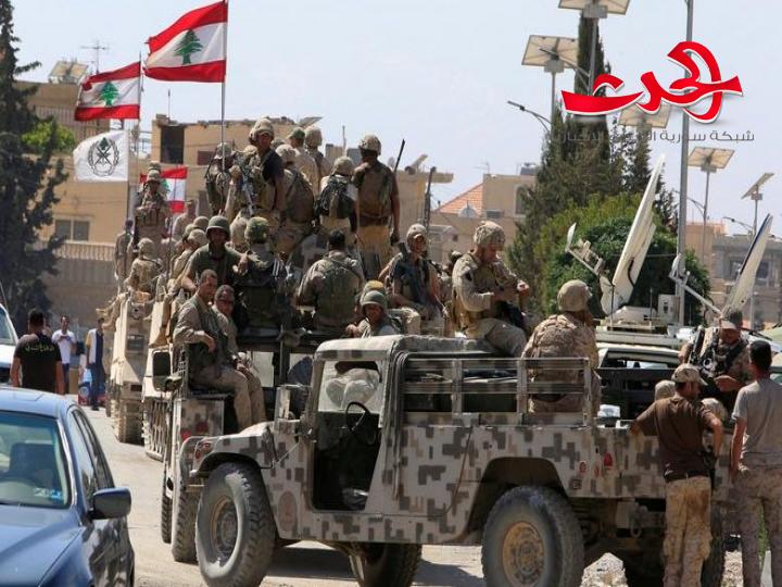 الجيش اللبناني يوقف سوريين ولبنانيي يحولون الاموال لمصلحة الارهابيين