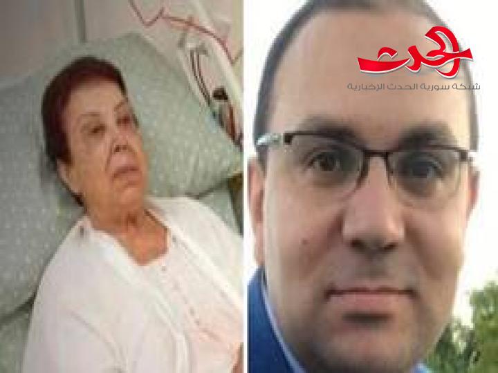 طبيب رجاء الجداوي يعلن اصابته بالكورونا وابنتها توجه له راسلة