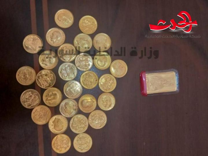 القبض على سارق مصاغ ذهبي ومبلغ مالي بقدر ٨ مليون ليرة في حمص