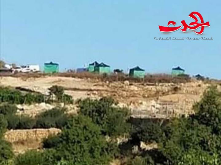 مستوطنون يستولون على مساحات من أراضي الفلسطينيين بالخليل