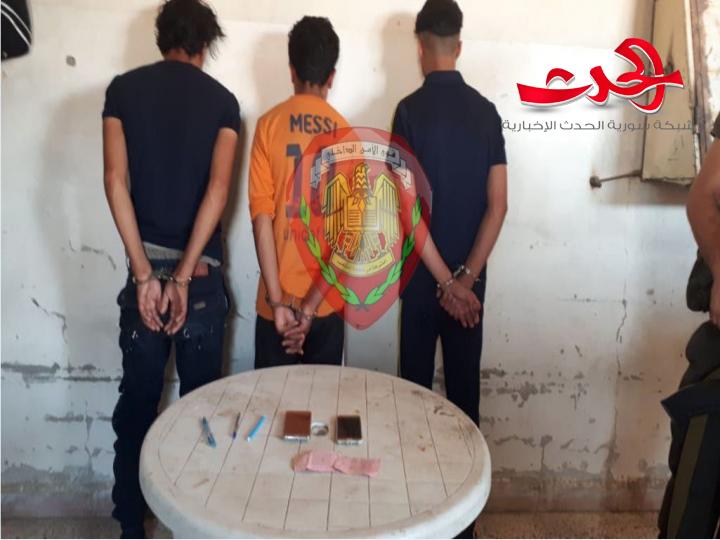 توقيف عدد من الأشخاص في دير الزور يقومون بالغش في امتحانات شهادتي الثانوية والإعدادية