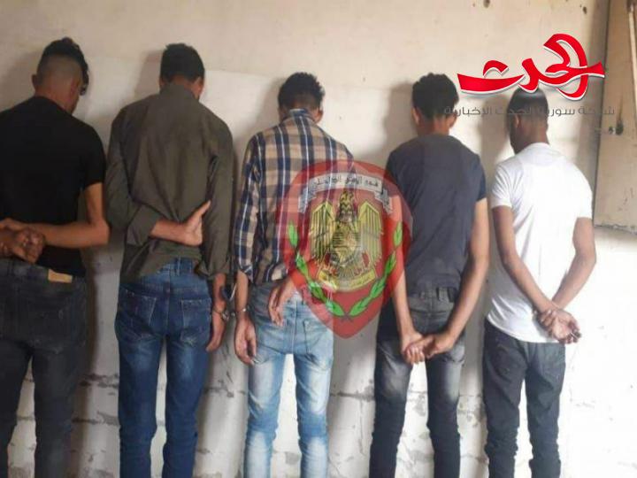 في دير الزور توقيف خمسة أشخاص لاعتدائهم بالضرب على مراقب في امتحانات شهادة التعليم الأساسي