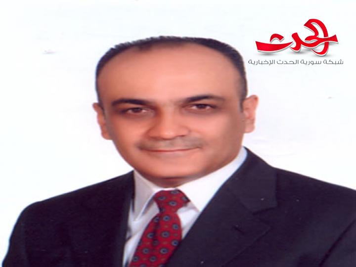 الدكتور سامر الخضر مدير مشفى المجتهد يتمائل للشفاء من الكورونا