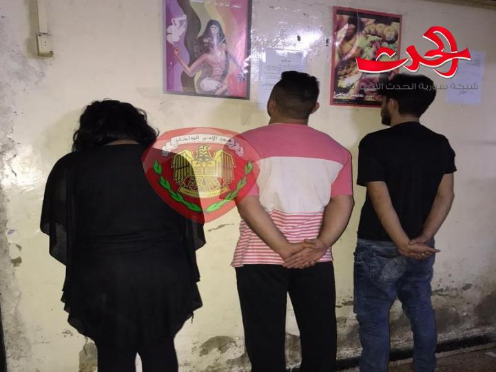 مصادرة 4 كغ حشيش مخدر في ريف دمشق والقبض على مروجيها بينهم إمرأة