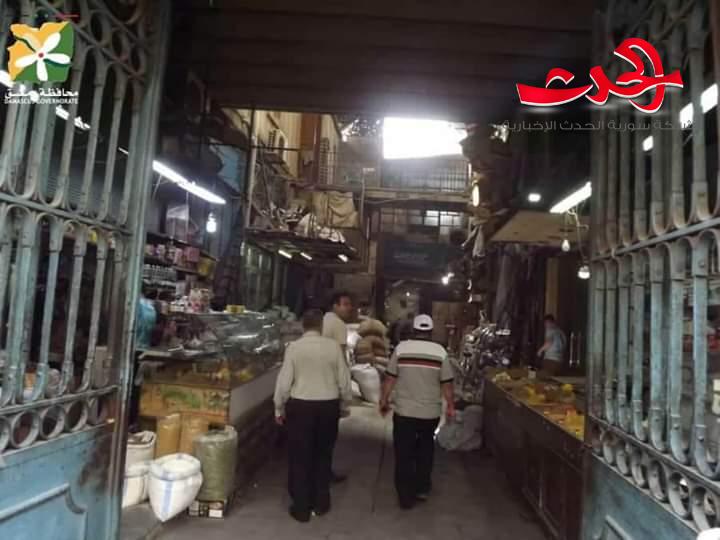 محافظة دمشق تنذر أصحاب الخانات لوضع حارس ليلي