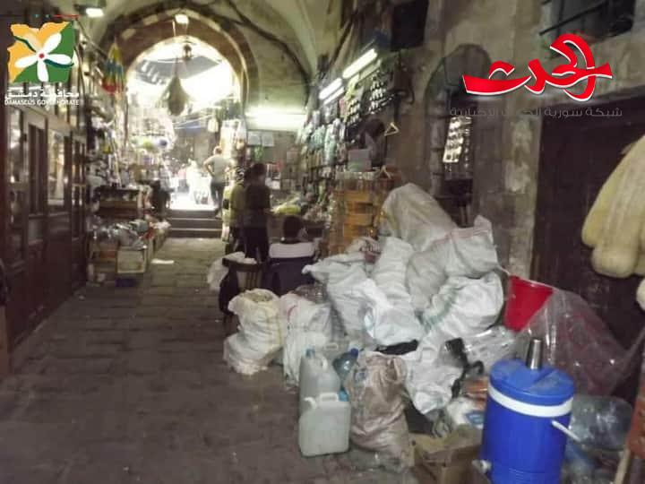 محافظة دمشق تنذر أصحاب الخانات لوضع حارس ليلي